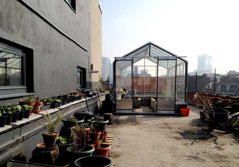 greenhouse, front