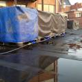 watertanks, 8 x 1000 liter - on rooftop